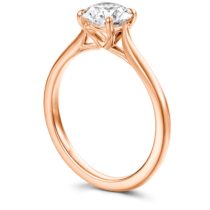 Camilla 4 Prong Engagement Ring - Complete Piece