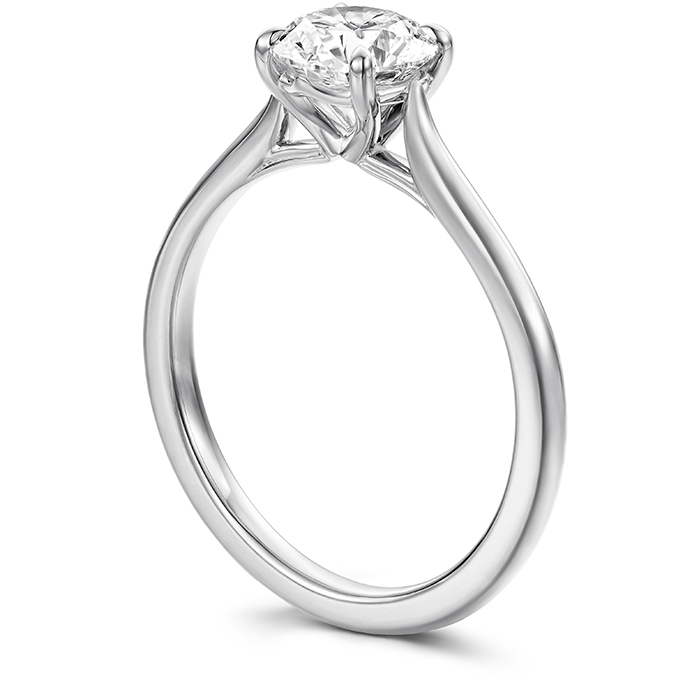 Camilla 4 Prong Engagement Ring - Complete Piece