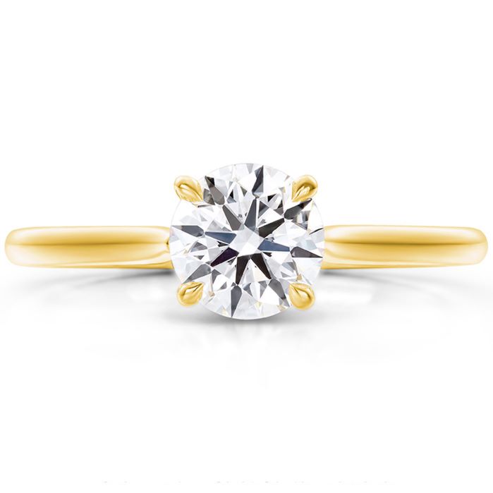Camilla 4 Prong Engagement Ring - Complete Piece