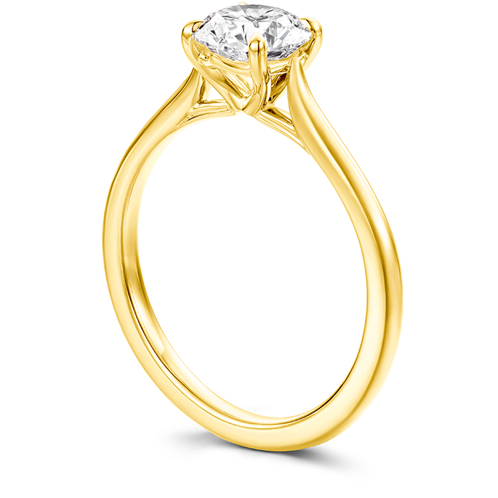Camilla 4 Prong Engagement Ring - Complete Piece