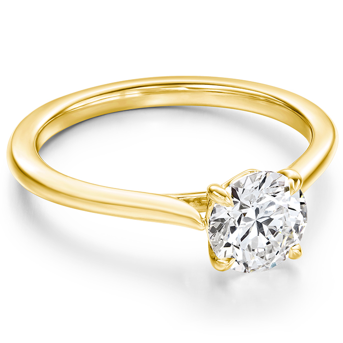 Camilla 4 Prong Engagement Ring - Complete Piece