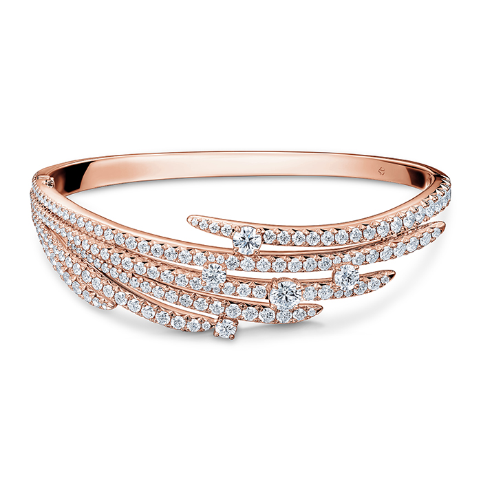 Vela French Cut Pavé Bangle