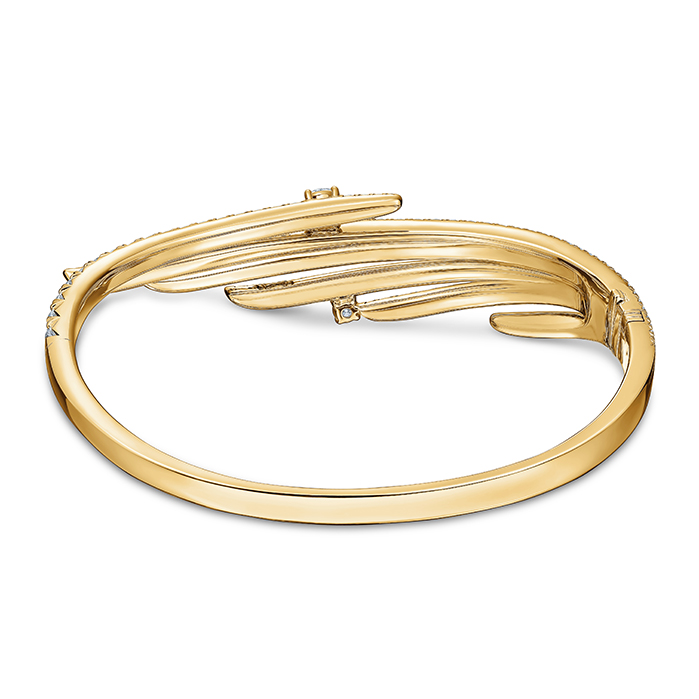 Vela French Cut Pavé Bangle