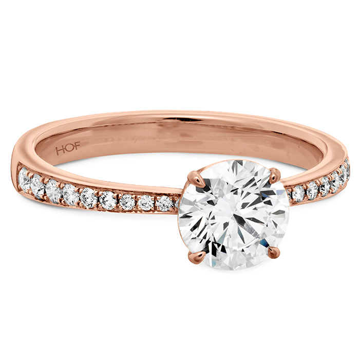 HOF Signature Engagement Ring-Diamond Band
