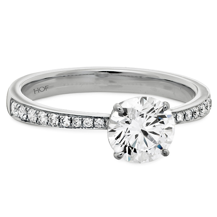 HOF Signature Engagement Ring-Diamond Band