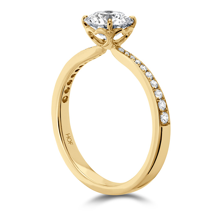 HOF Signature Engagement Ring-Diamond Band