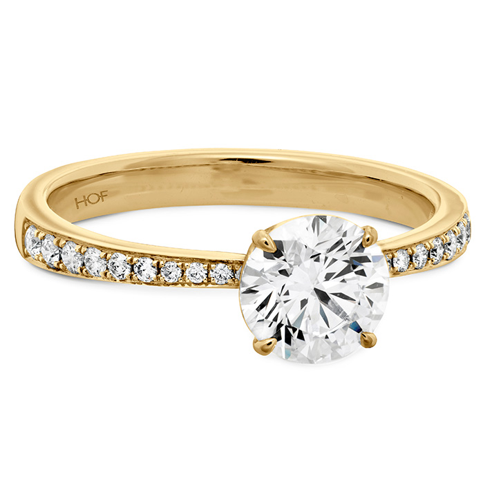 HOF Signature Engagement Ring-Diamond Band