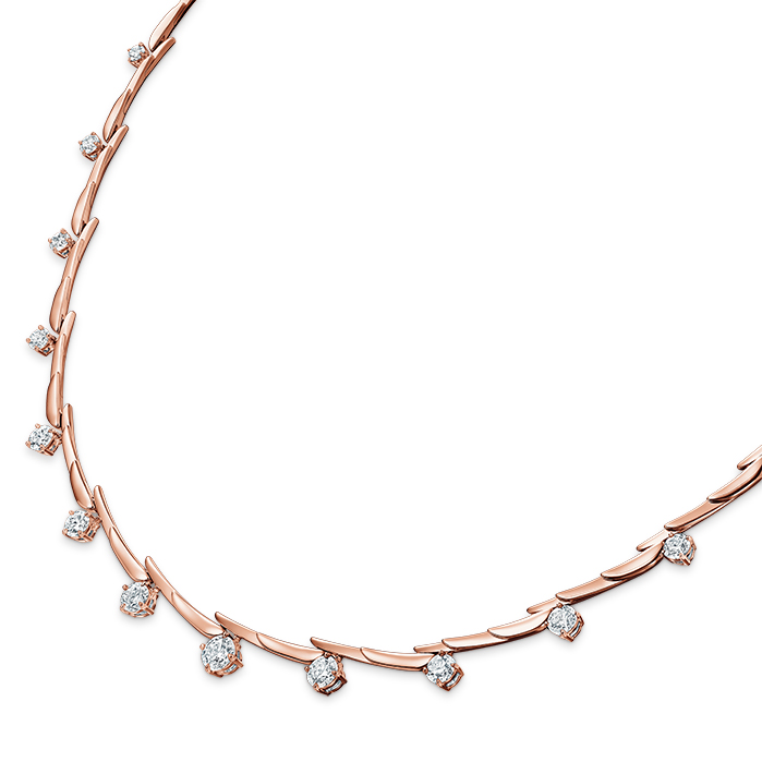 Vela Crossover Necklace 