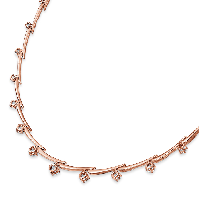 Vela Crossover Necklace 