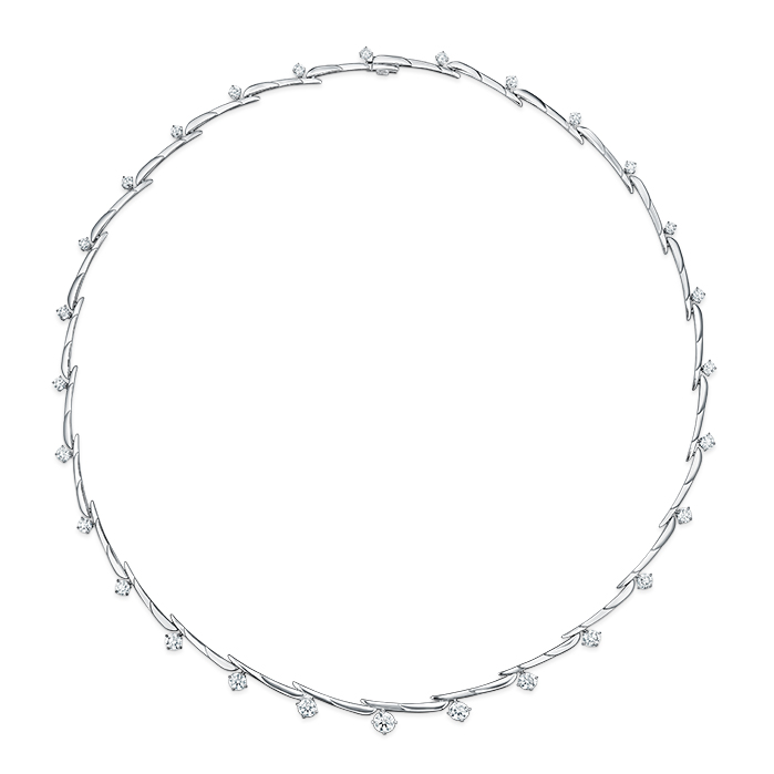 Vela Crossover Necklace 