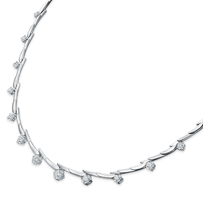 Vela Crossover Necklace 