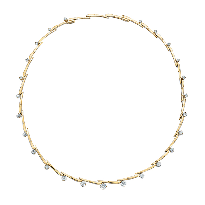 Vela Crossover Necklace 