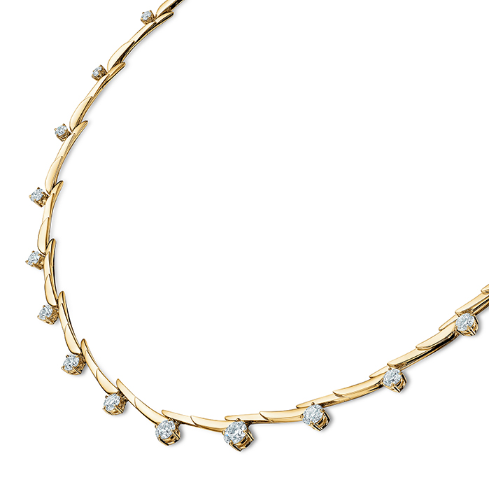 Vela Crossover Necklace 