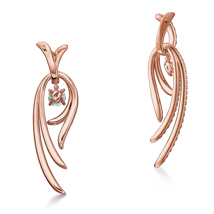 Vela Twisted Drop Earrings Large