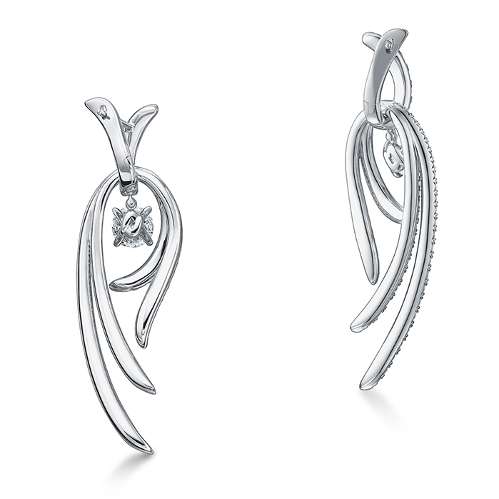 Vela Twisted Drop Earrings Large