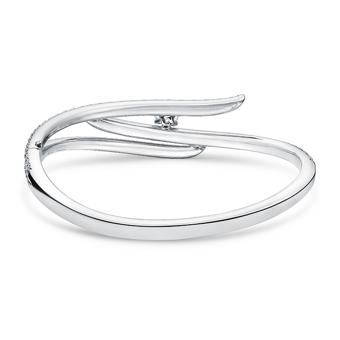 Vela Triple Row Pavé Bangle