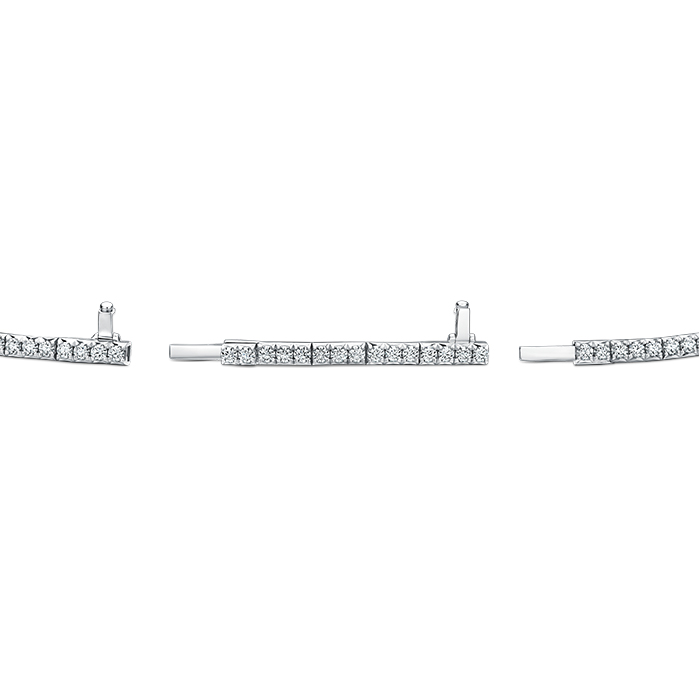 Vela French Cut Pavé Collar