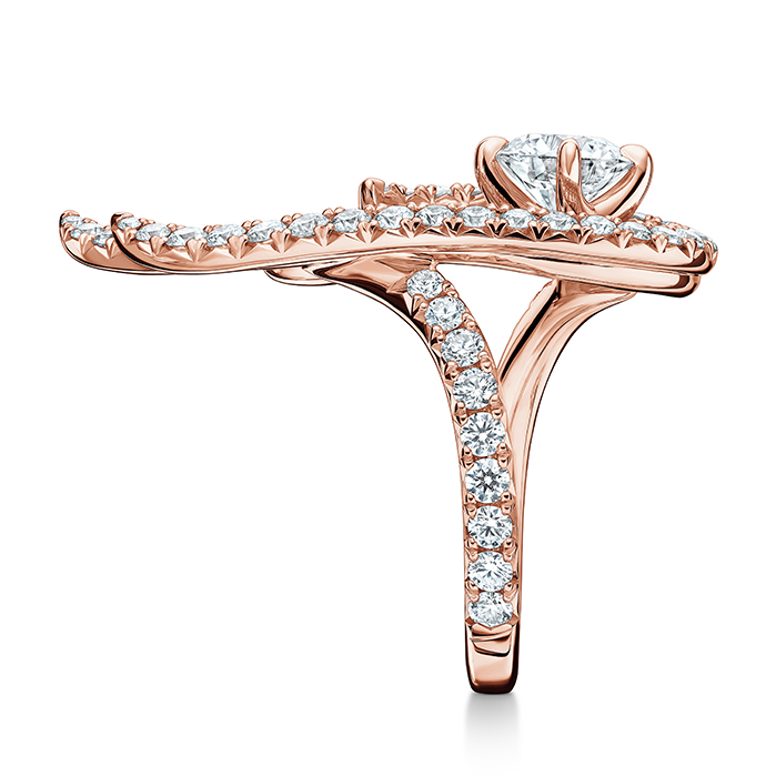 Vela Twisted Cocktail Ring