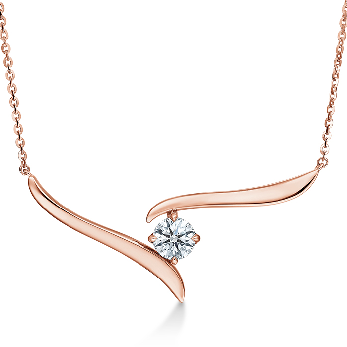 Vela Solitaire Crossover Pendant