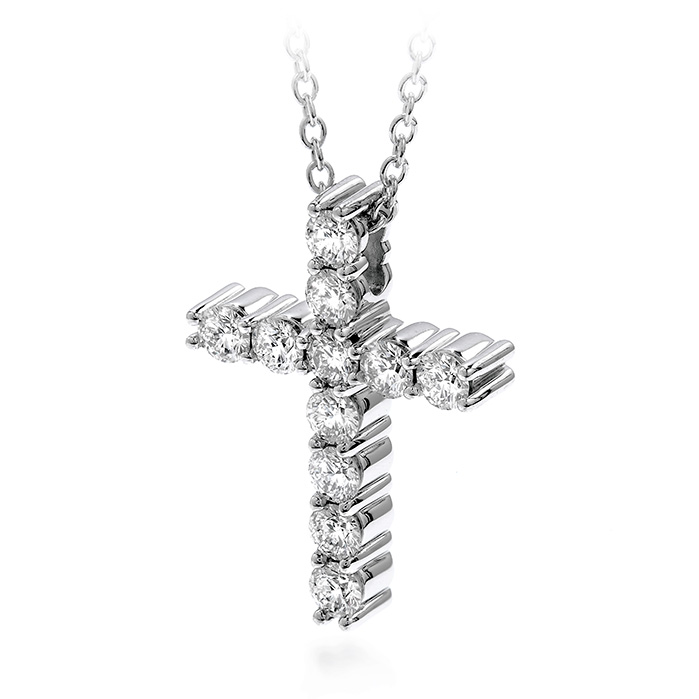 Whimsical Cross Pendant Necklace